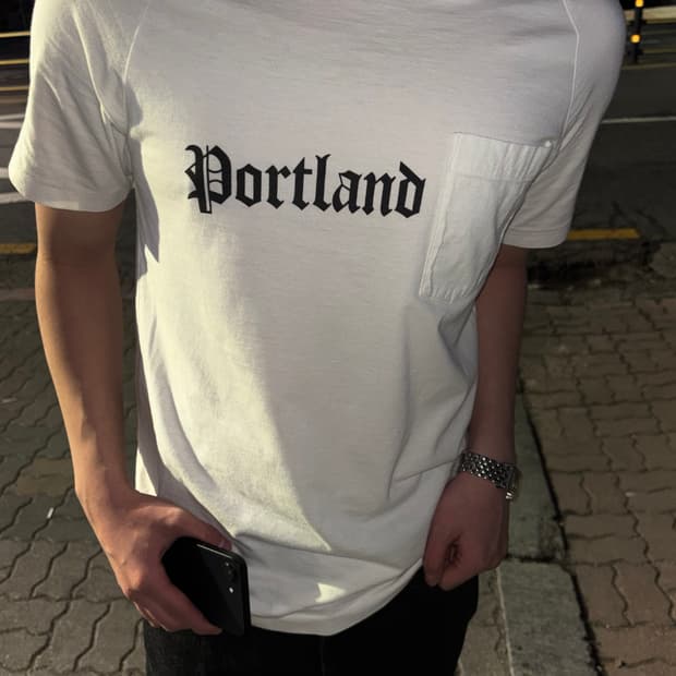 Number Nine portland T-shirt 08aw