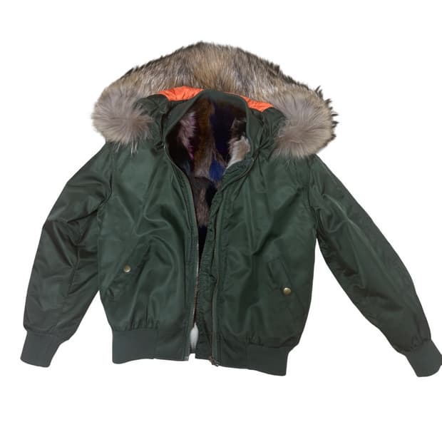 빈티지 야상점퍼패딩