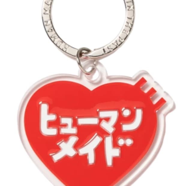 휴먼 메이드 케이코 소오토메 하트 키링 레드