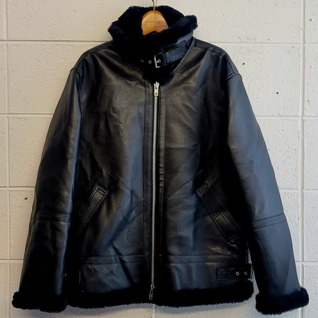 도프제이슨 솔리드 무톤 자켓 무스탕 판매