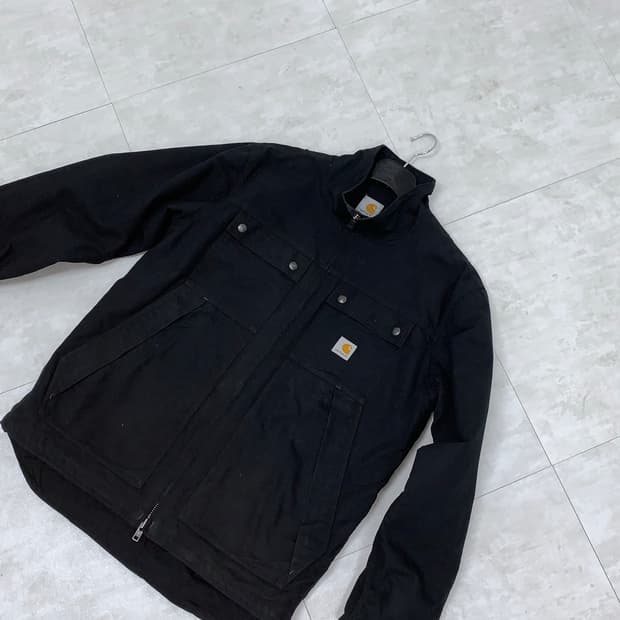 칼하트 블랙 워크 자켓