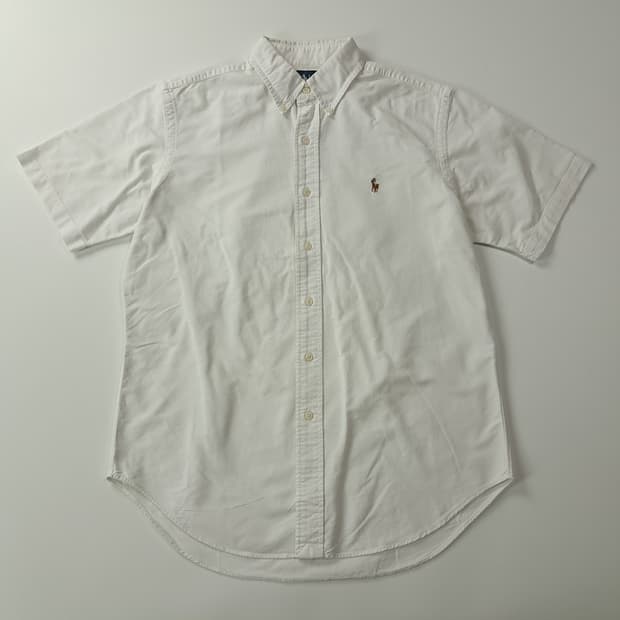 CK463 M 폴로 화이트 멀티 포니 반팔 셔츠 남방