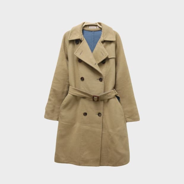 DRESSTERIOR 울 트렌치 코트 60227