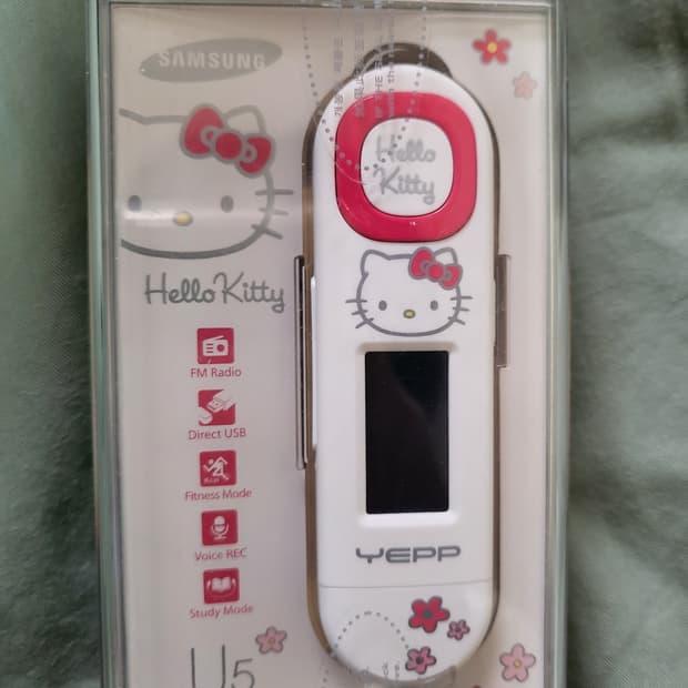 삼성 헬로 키티 mp3 YEPP U5 디지털 오디오 플레이어