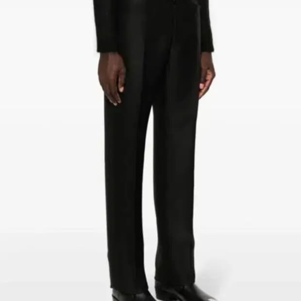 톰포드 웨스턴 포켓 아티쿠스 팬츠 블랙 50