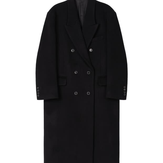 더오유 카리나 블랙 코트