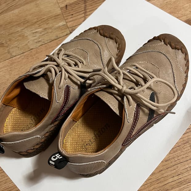 수제 빈티지 캐쥬얼 운동화