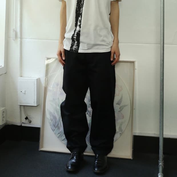 꼼데가르송 셔츠 블랙 트라우저