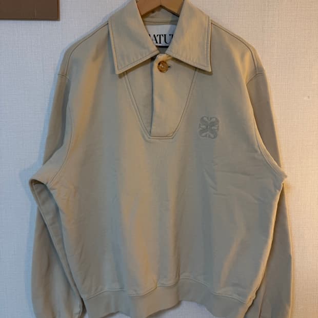 [M]세터 포시즌 아를 풀오버 스웻셔츠 베이지