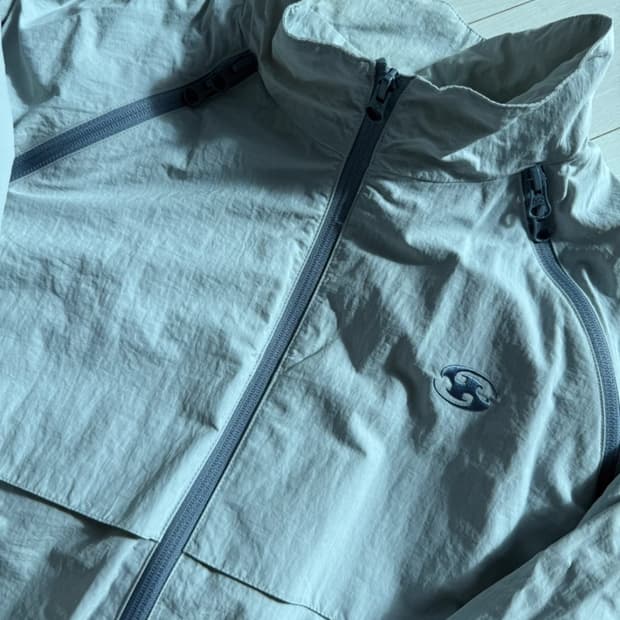 [3] 산산기어 슬래시 지퍼 자켓 라이트 그레이