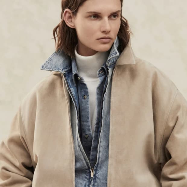 피어오브갓 이터널 스웨이드 자켓