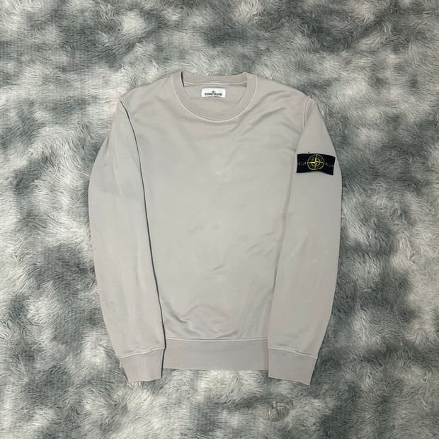 [L size] 스톤아일랜드 맨투맨 아이보리