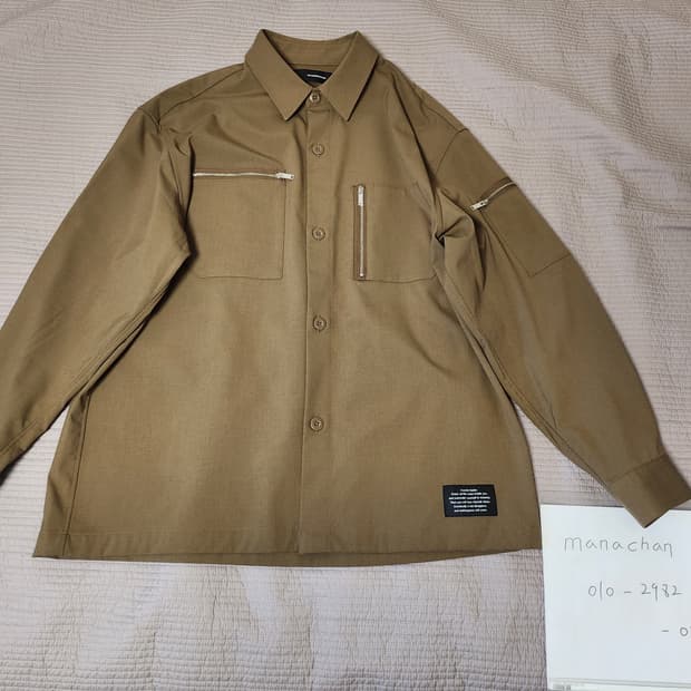 지유GU x 언더커버UNDERCOVER/지퍼 포켓 셔츠/L