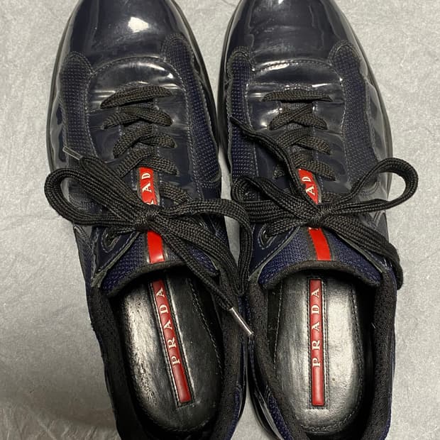 프라다 아메리칸 컵 UK 8.5 네이비