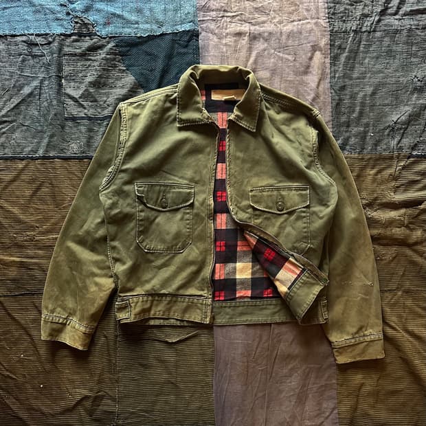 50s 60s Vintage Mechanic Jacket