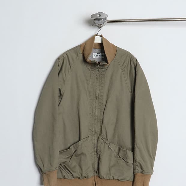 BOYS' ROOM Cotton PullZip Jacket