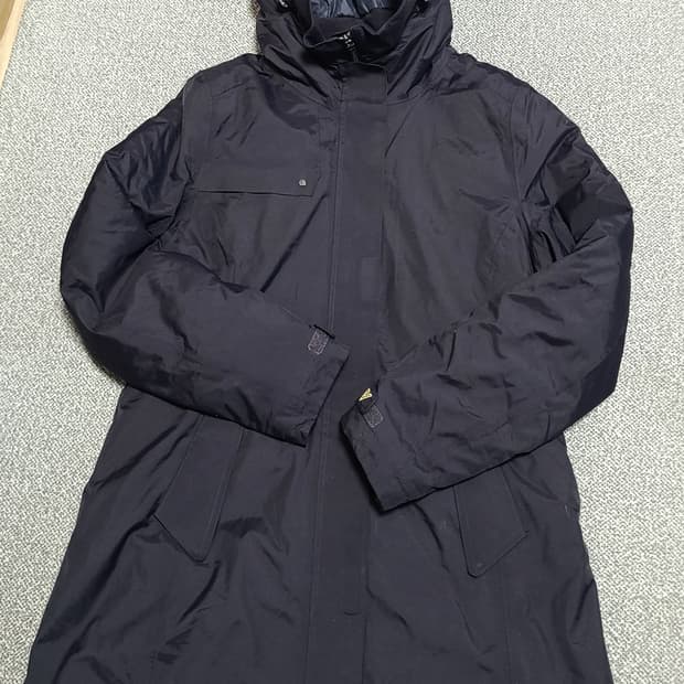 볼빅 브이닷  다운패딩 하프후드코트  여성  M