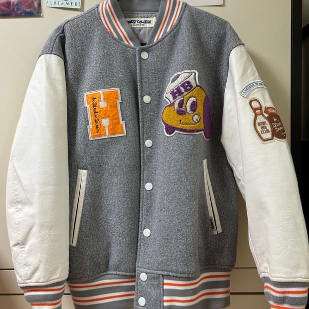 빈티지 바시티자켓