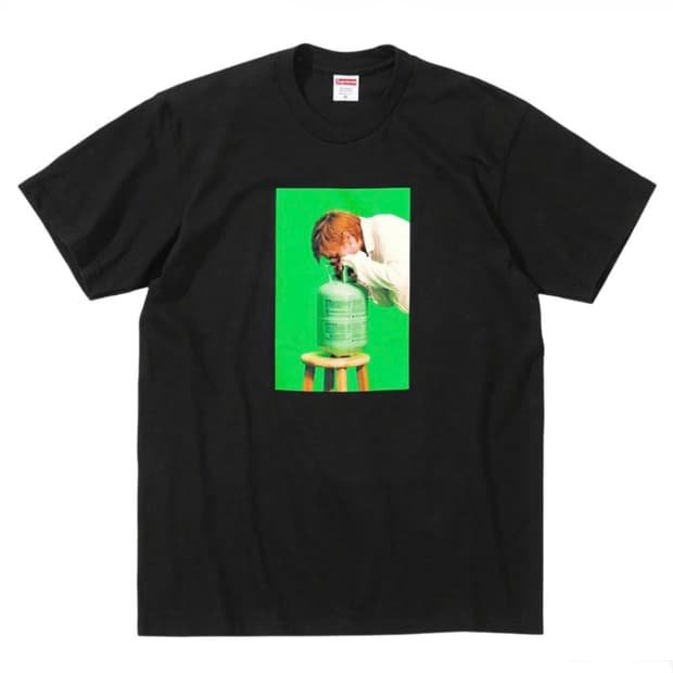 슈프림 23FW 마크 레키 그린스크린 반팔 티셔츠 (M)