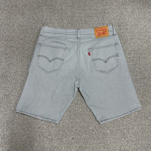 리바이스 505 스트라이프 히코리 반바지