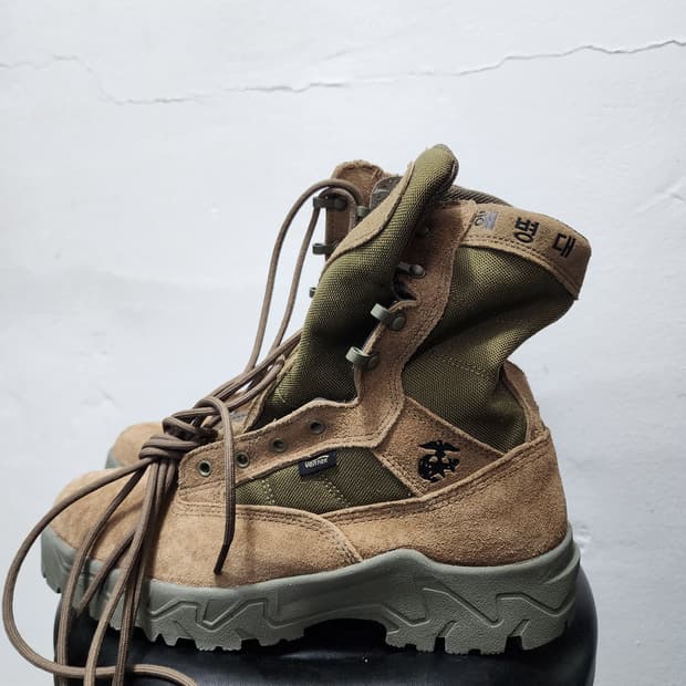 (새제품) 밀리터리 군용 해병대 고어텍스 워커 전투화