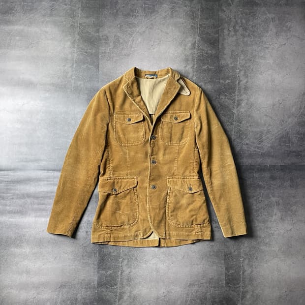RALPH LAUREN 랄프로렌 빈티지 코듀로이 카멜 자켓 A00403