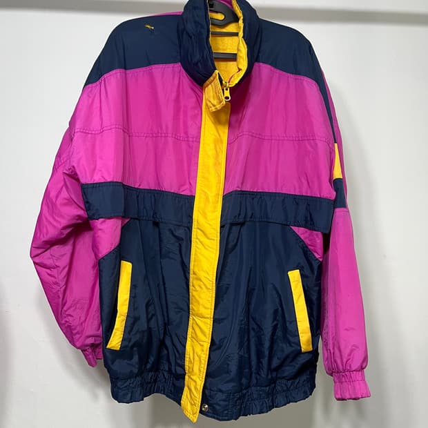 80s 바람막이 올드스쿨 점퍼 자켓 