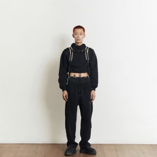 미스치프 와플 스웻팬츠 M 