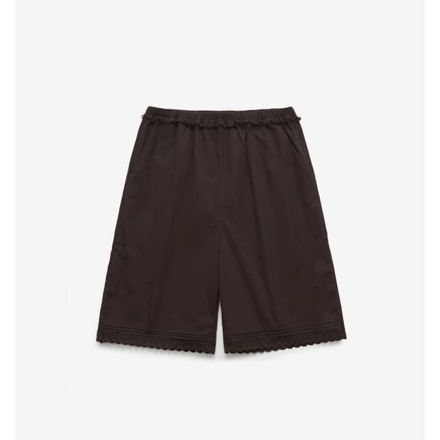 캐롤쇼페 레이스 하프 팬츠 race half pants