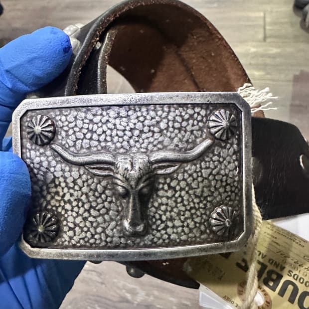 RRL 황소벨트(30) 팝니다.