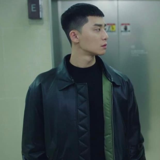 박새로이 가죽자켓 램스킨 2사이즈