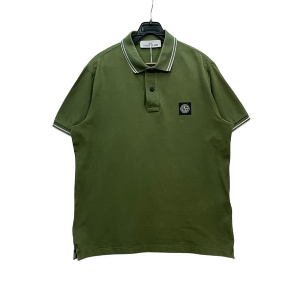 Stone Island Compass Patch Polo Shirt