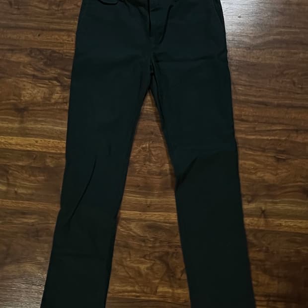 ZARA 녹색 코튼팬츠