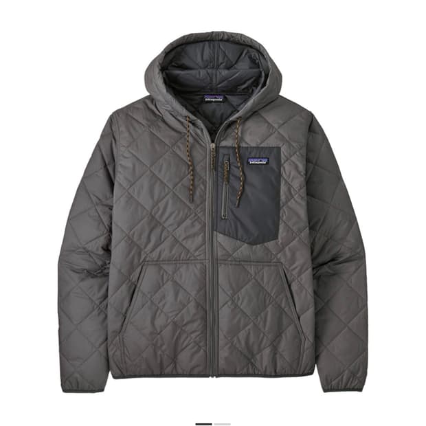 파타고니아 다이아몬드 퀼티드 봄버 후드 S