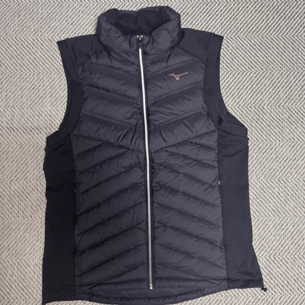 상태 S) 미즈노 거위털 패딩조끼 XL 구스다운