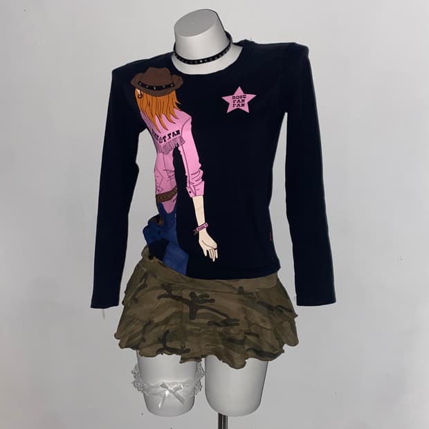ROSE FAN FAN Cowgirl Long Sleeve