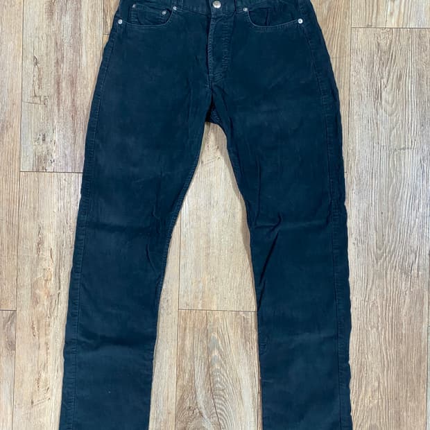 아페쎄 코듀로이 팬츠 다크 그린 28