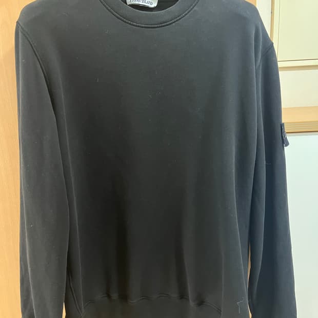 스톤아일랜드 맨투맨 블랙 XXL 