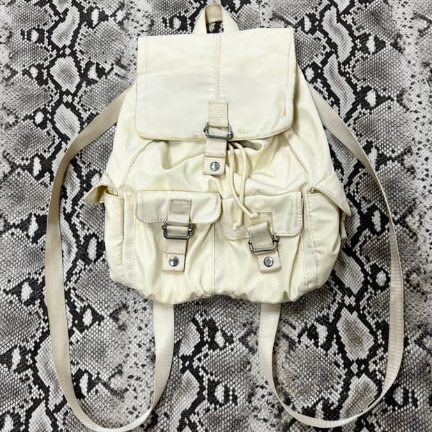 “Vintage” Y2K Mood White Bag