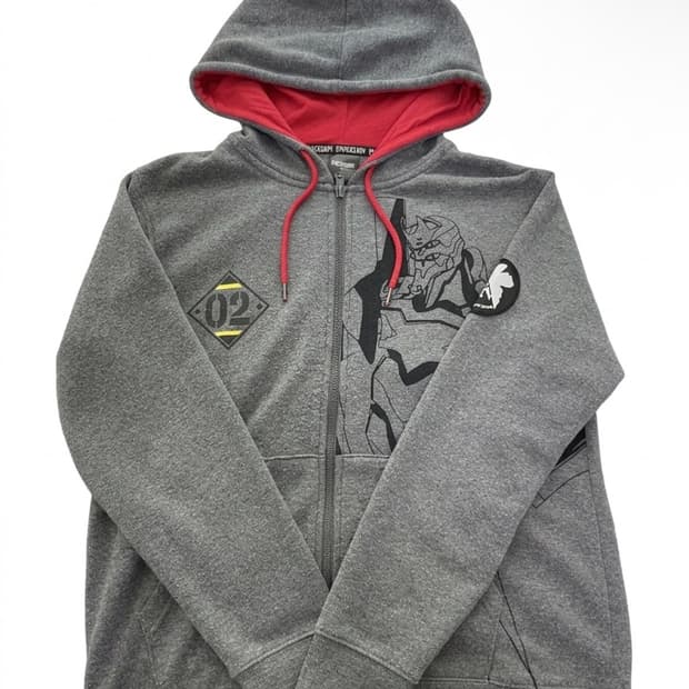 에반게리온 2호기 후드집업