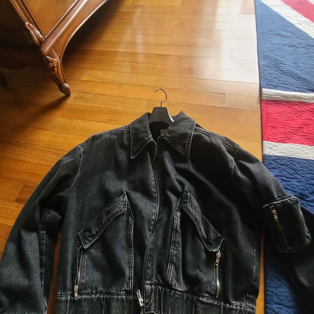 깡 빅유니온 콜라보 데님자켓 xl
