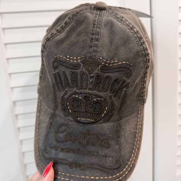 하드록 카페 호놀룰루 볼캡 모자