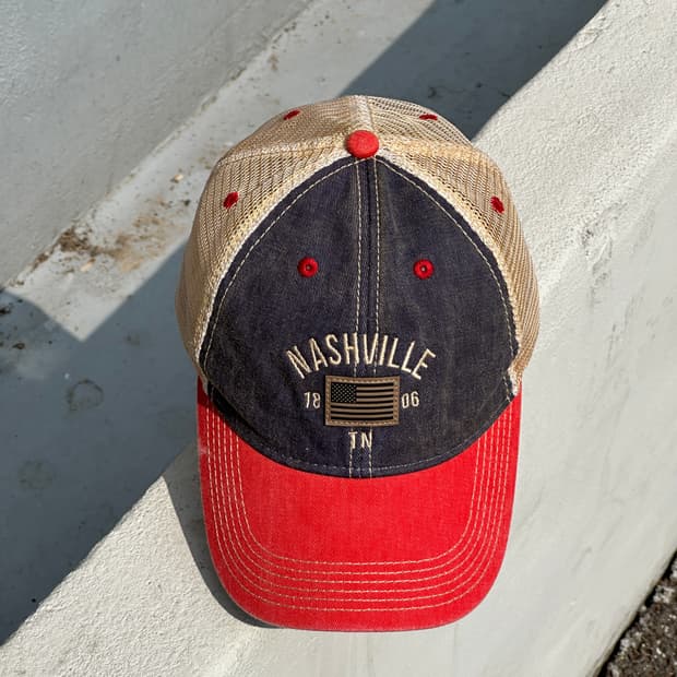 [M-L] 레거시 내슈빌 메쉬 트러커 볼캡 모자