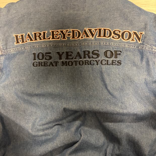 할리데이비슨 청셔츠 m