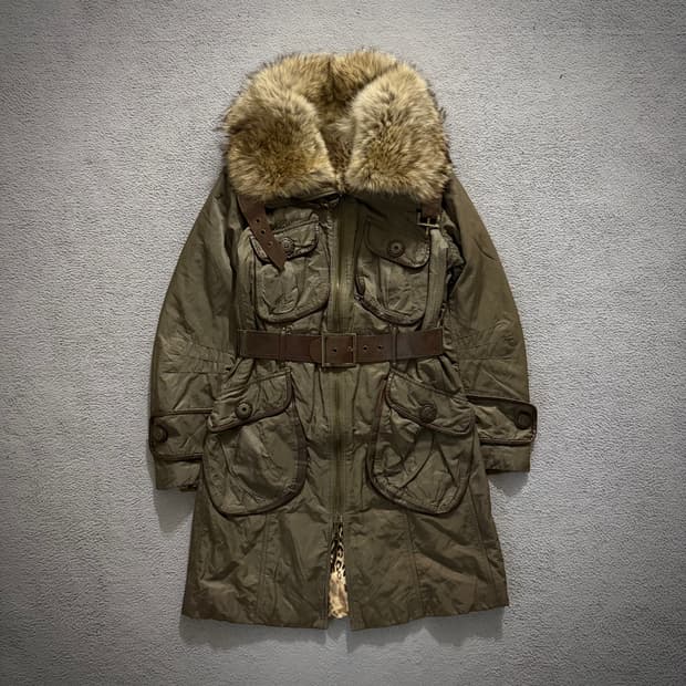 Vintage fur jacekt
