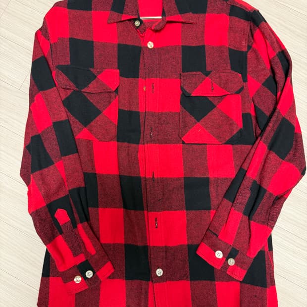 안티소셜소셜클럽 플란넬셔츠 라지