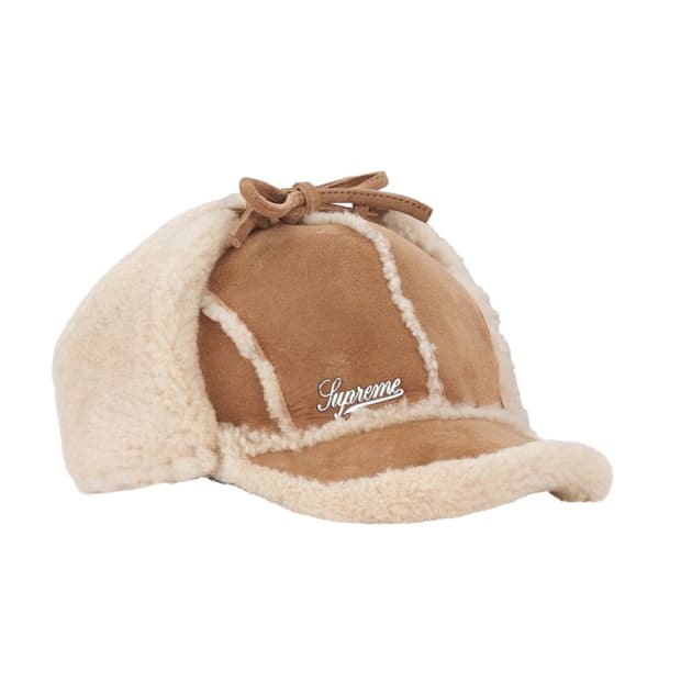 (S/M) 슈프림 셔링 이어플랩 캡