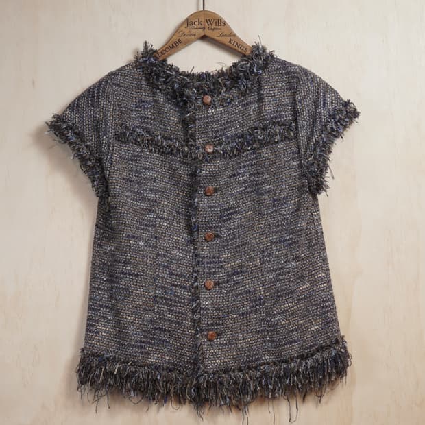 Tomorrowland 샤넬 린튼 트위드 베스트