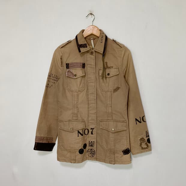 USA 빈티지 멀티포켓 코튼 야상 자켓 y2k 00s