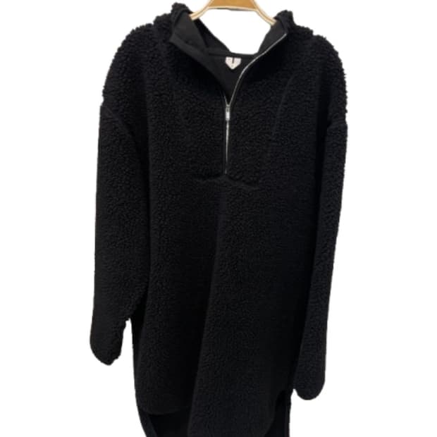 아르켓 울 원피스 반집업